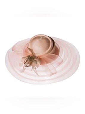 Something Special Taffeta Crown Wide Brim Royal Ascot Hat  Size: OS